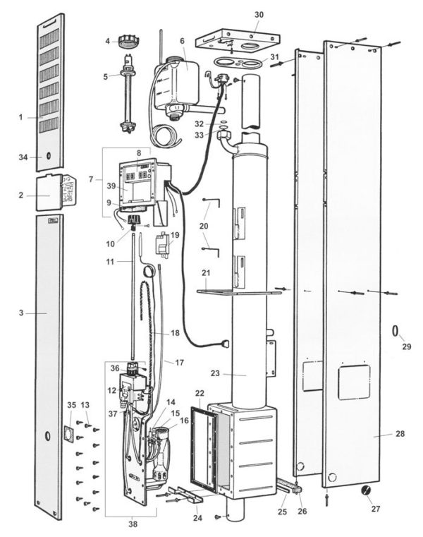 Termoelementti 2923-2928/2-0