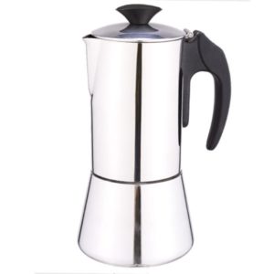 Espressokeitin DeLuxe, 6 kuppia, ruostumaton teräs-0